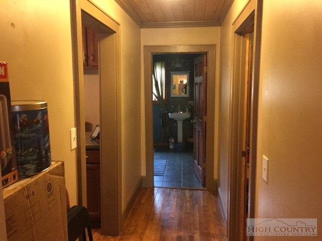 275 Parker Road Creston, NC 28615 - Photo 4 of 31 a view of a bathroom from a hallway