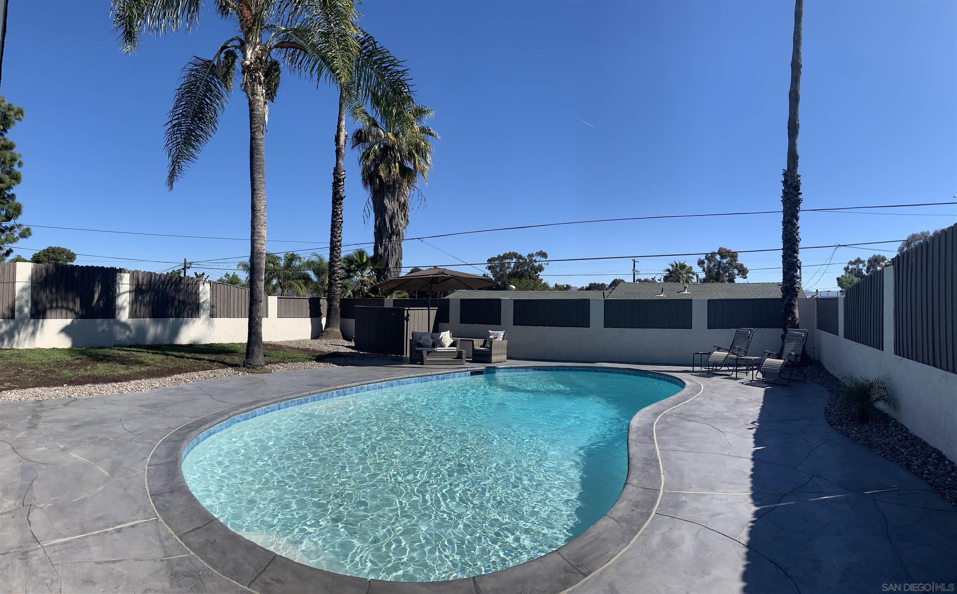 377 El Monte Road El Cajon, CA 92020 - Photo 10 of 19 an outdoor view with a sitting space