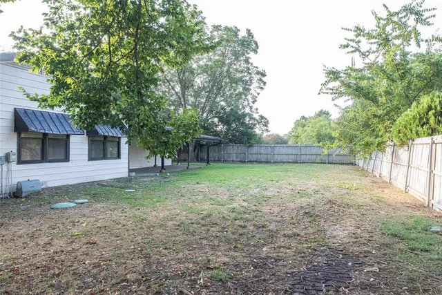 a building outdoor space with patio furniture