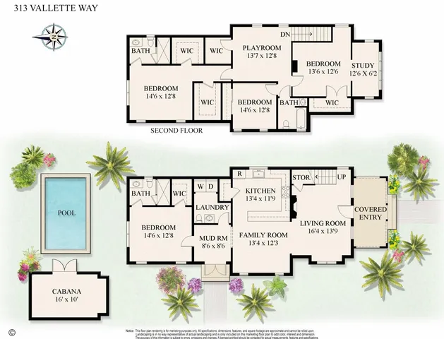 $2,575,000 | 313 Vallette Way, West Palm Beach, FL 33401