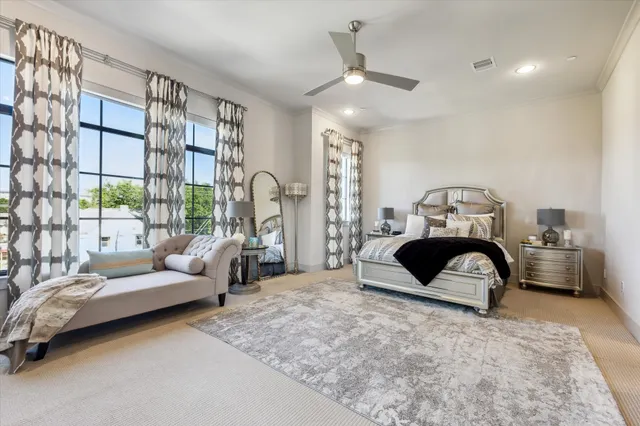 a spacious bathroom with a large tub shower and sink