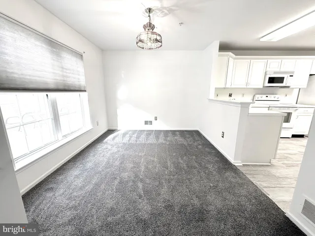 a view of kitchen and window