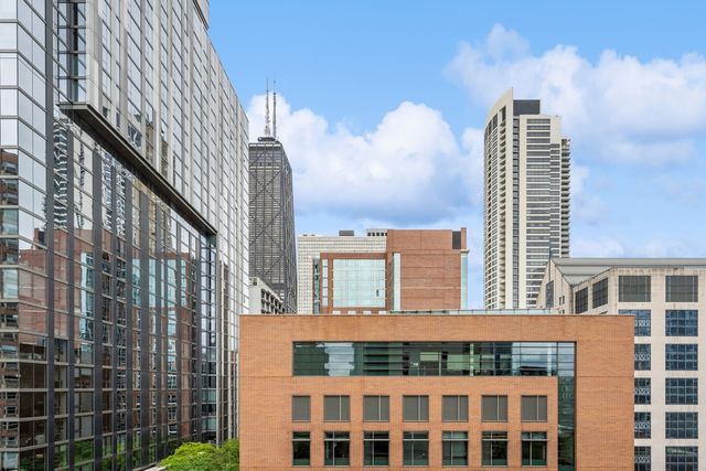 a front view of a building