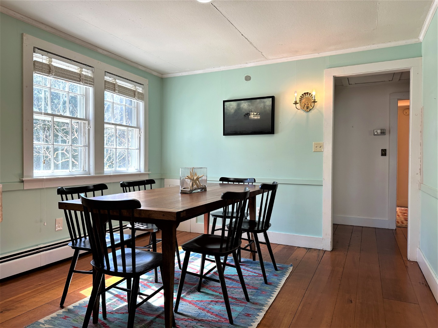 45 Pine Tree Lane Vineyard Haven, MA 02568 - Photo 5 of 25 a view of a dining room with furniture and wooden floor
