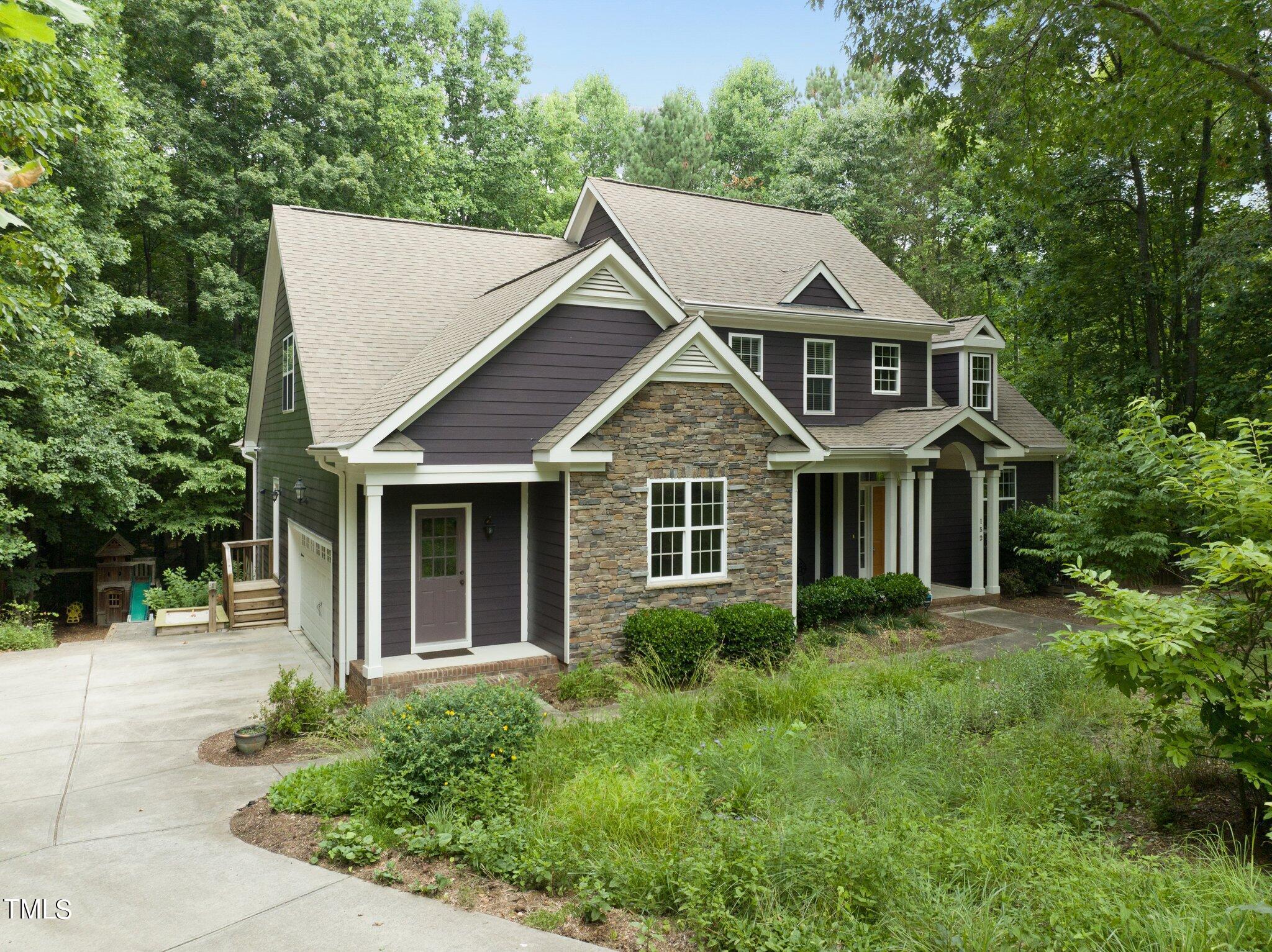 152 Roads End Pittsboro, NC 27312 - Photo 38 of 58 a aerial view of a house