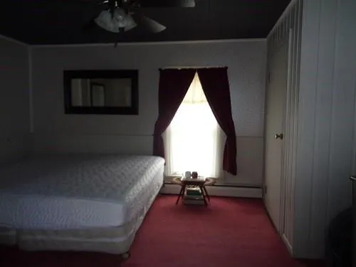 a bed room with a bed and a window