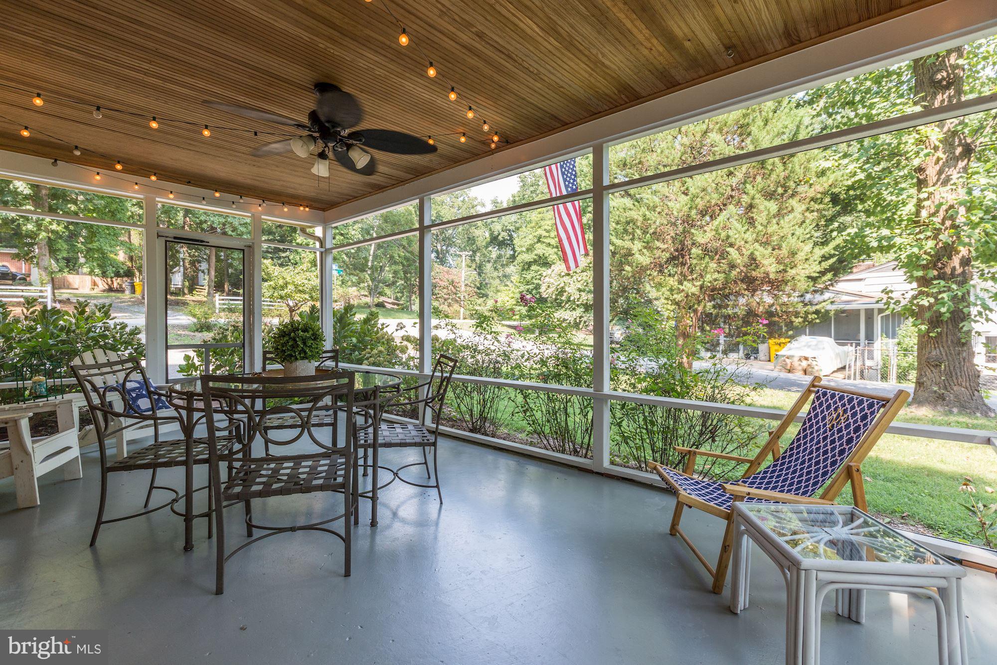 2614 Ogleton Road Annapolis, MD 21403 - Photo 3 of 30 Large Screened in porch with access to yard
