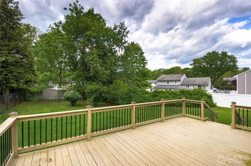 13 June Way Middlesex, NJ 08846 - Photo 20 of 22 a view of a wooden deck