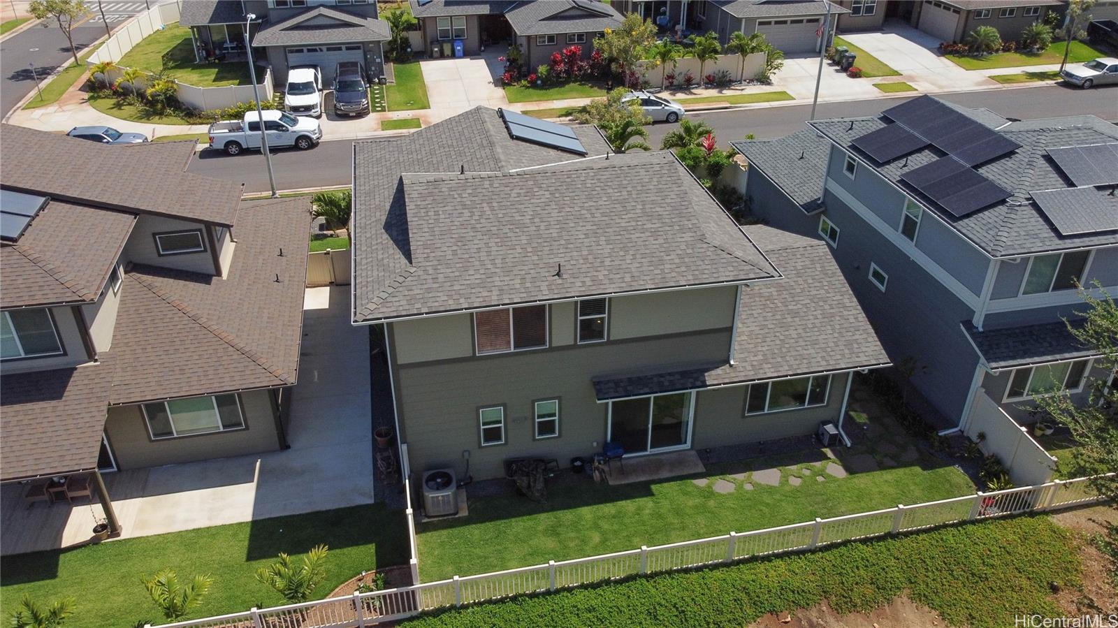 91-1077 Hokua Street Ewa Beach, HI 96706 - Photo 25 of 25 an aerial view of house with yard