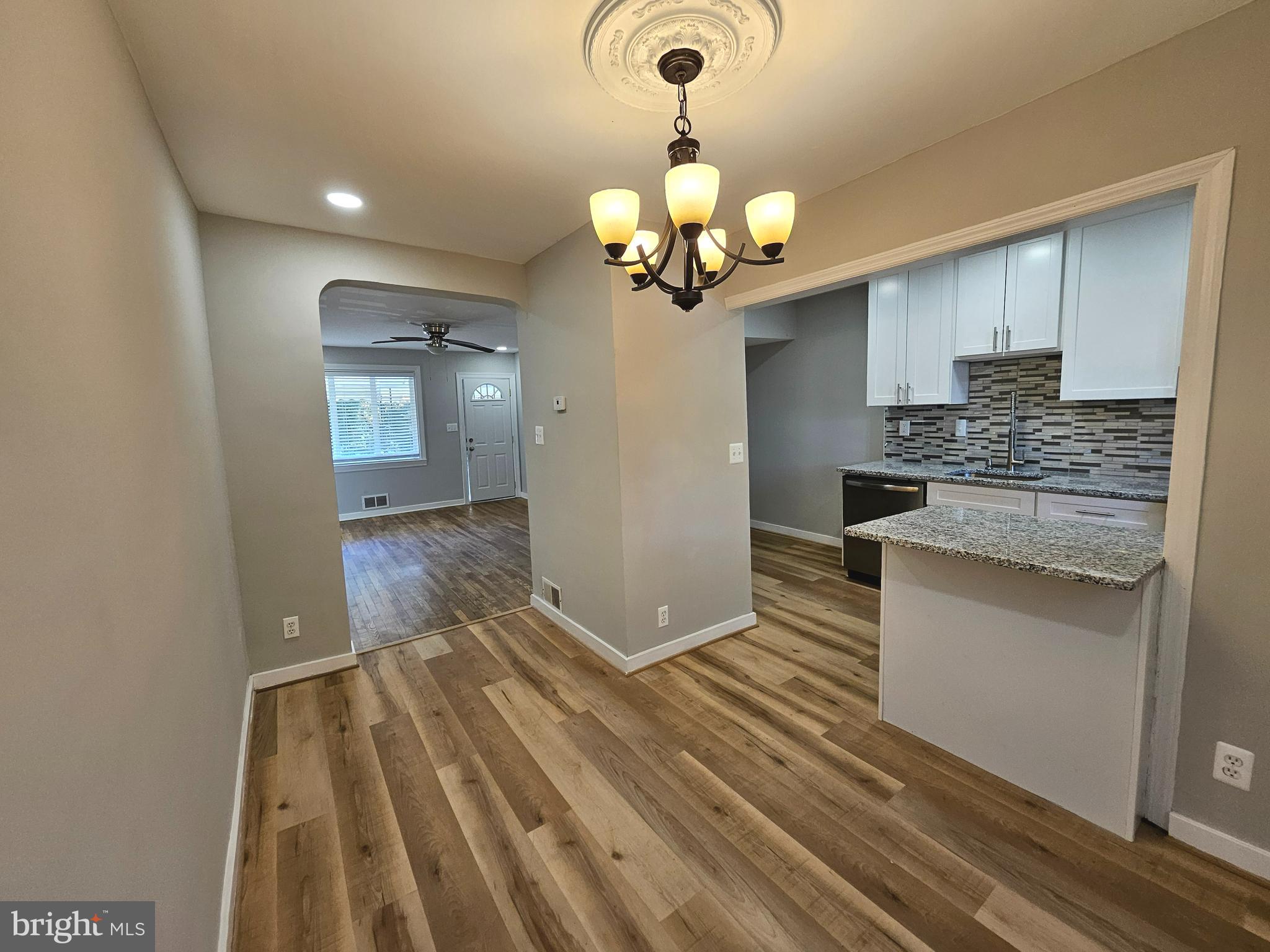 4546 Mountview Road Baltimore, MD 21229 - Photo 15 of 45 a view of a kitchen with a sink and dishwasher kitchen view