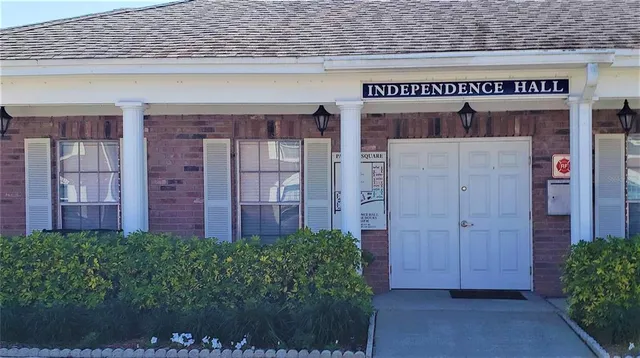 front view of a building