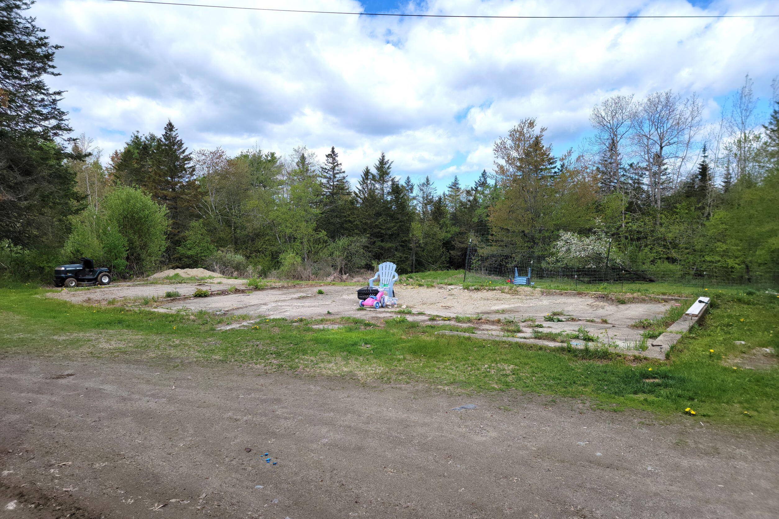 1416 Bailey Road Knox, ME 04986 - Photo 12 of 18 Concrete pad