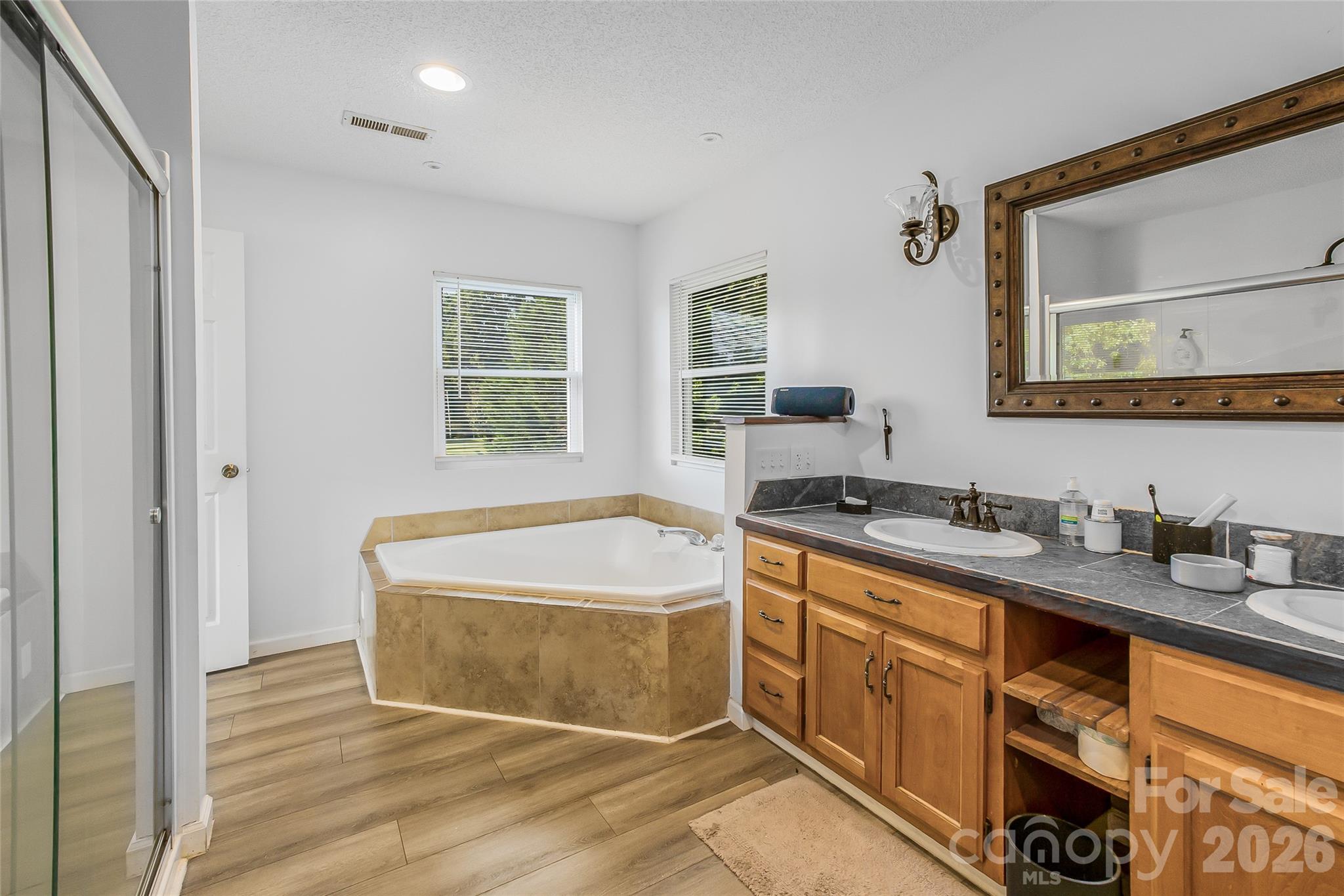 463 Winfree Road Wadesboro, NC 28170 - Photo 4 of 19 a spacious bathroom with a tub sink and mirror