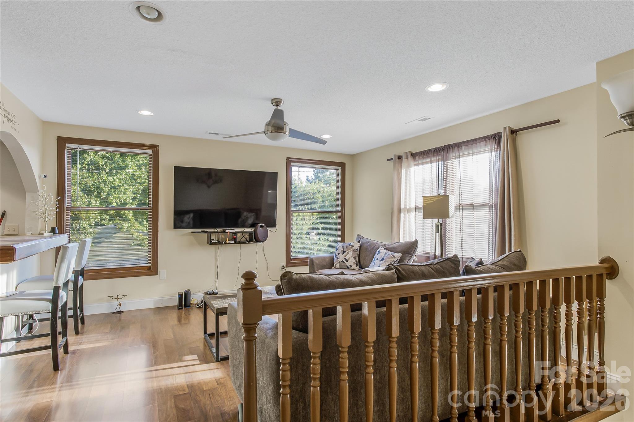 463 Winfree Road Wadesboro, NC 28170 - Photo 10 of 19 a living room with furniture and a flat screen tv