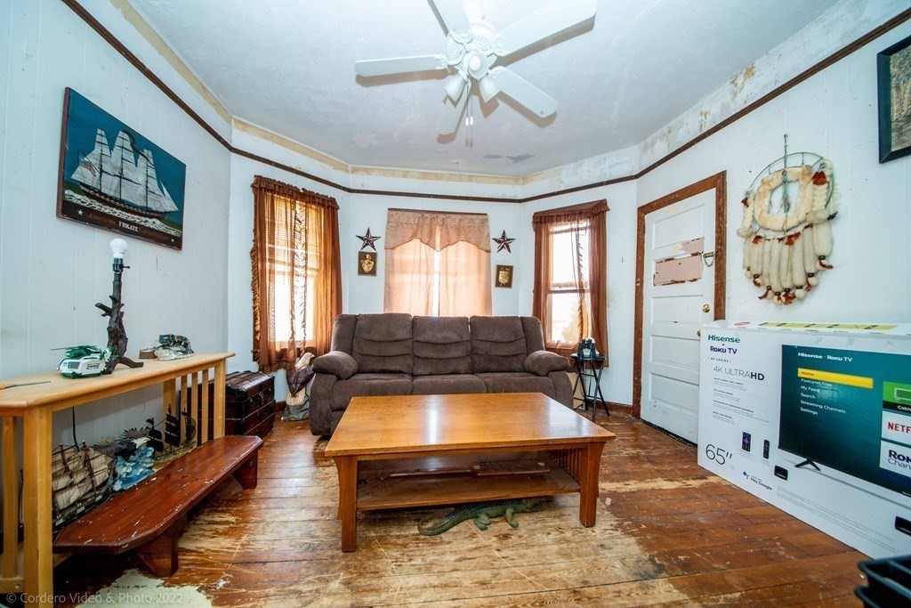 119 Lapham Street Fall River, MA 02721 - Photo 10 of 29 a room with furniture pool table flat screen tv and windows