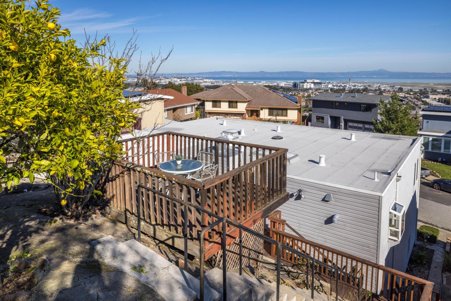 873 Morningside Drive Millbrae, CA 94030 - Photo 44 of 47 a view of a balcony with furniture