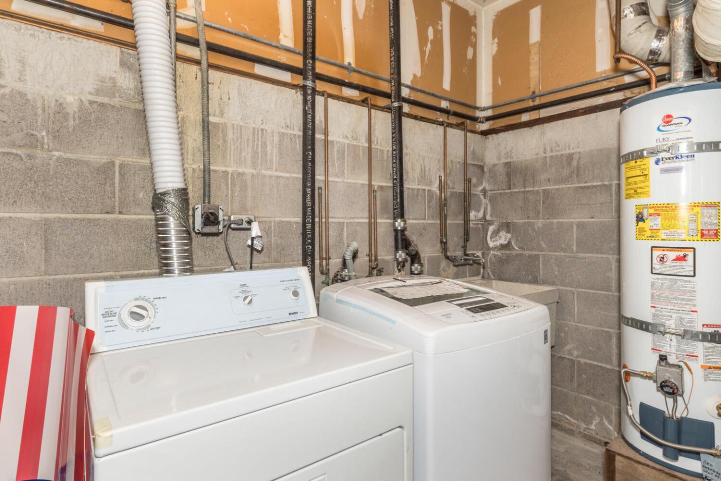 873 Morningside Drive Millbrae, CA 94030 - Photo 46 of 47 a utility room with dryer and washer
