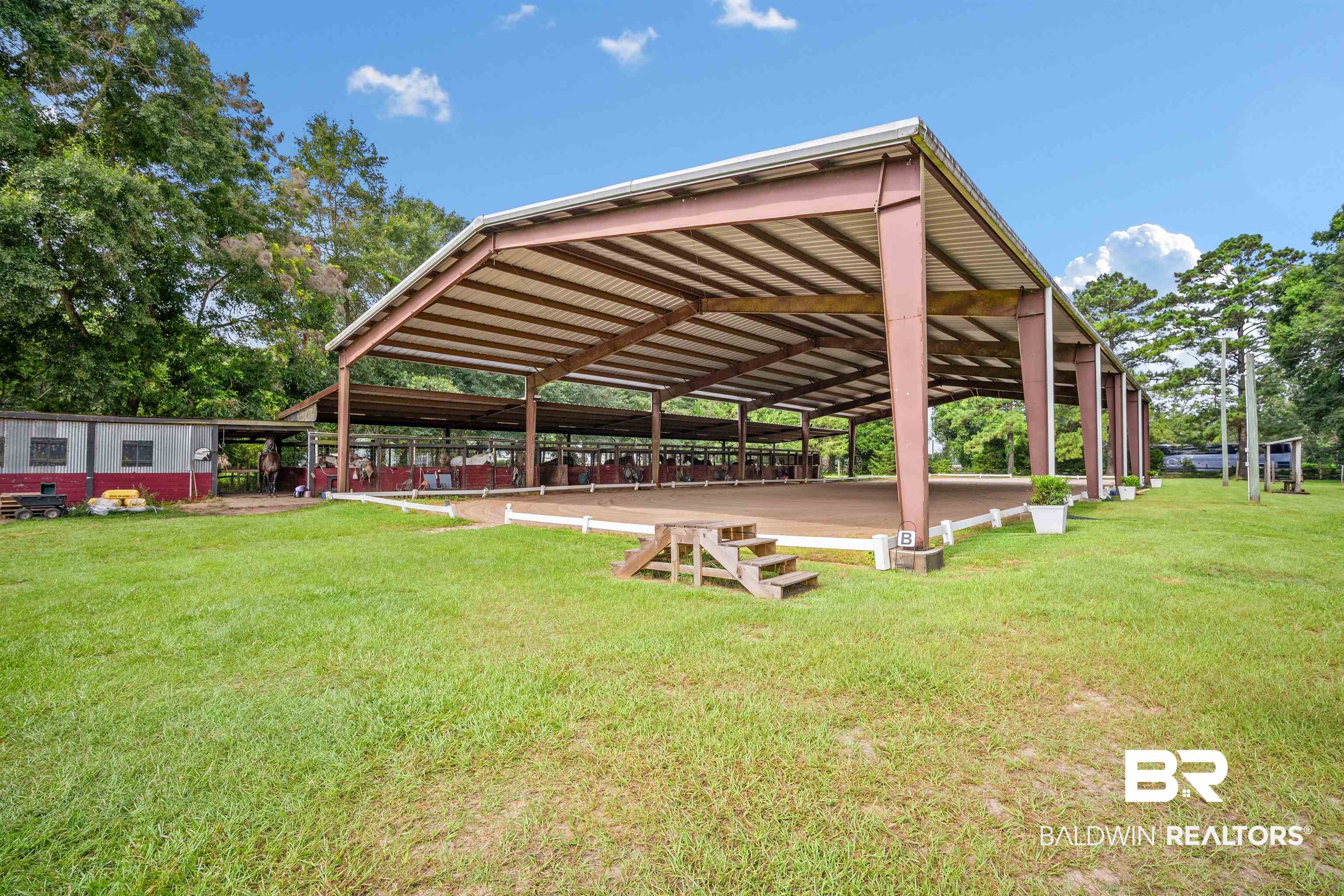 700 Eliza Jordan Road North Mobile, AL 36608 - Photo 4 of 44 Surrounding community featuring a covered riding arena