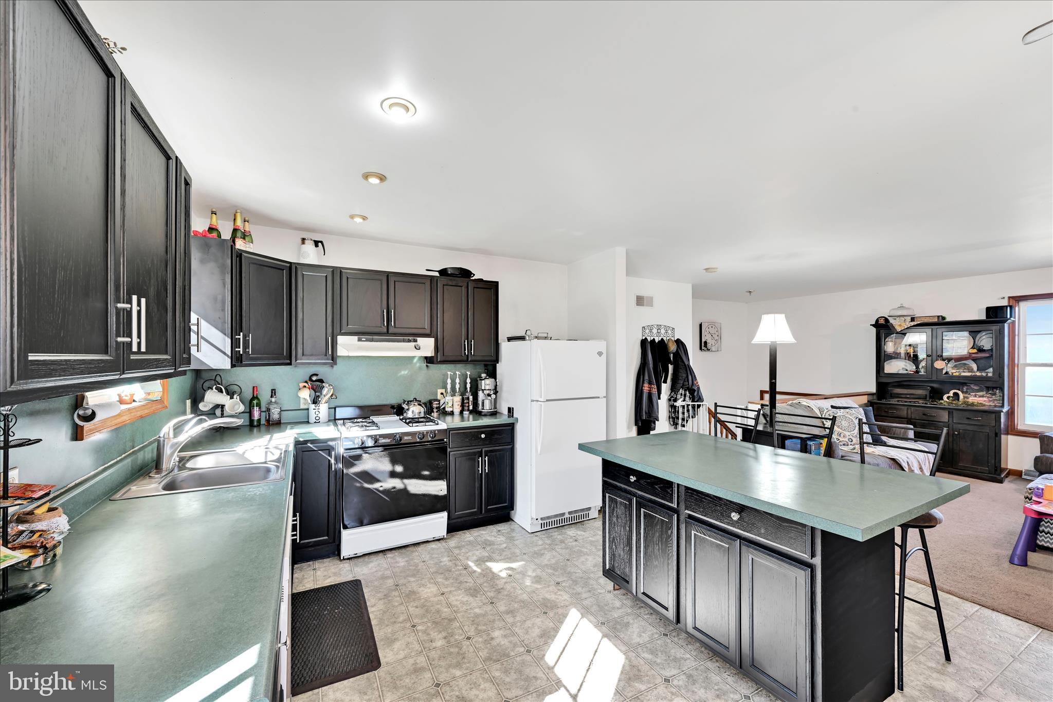 411 Red Hill Road Pequea, PA 17565 - Photo 18 of 50 a kitchen with stainless steel appliances granite countertop a sink stove and refrigerator