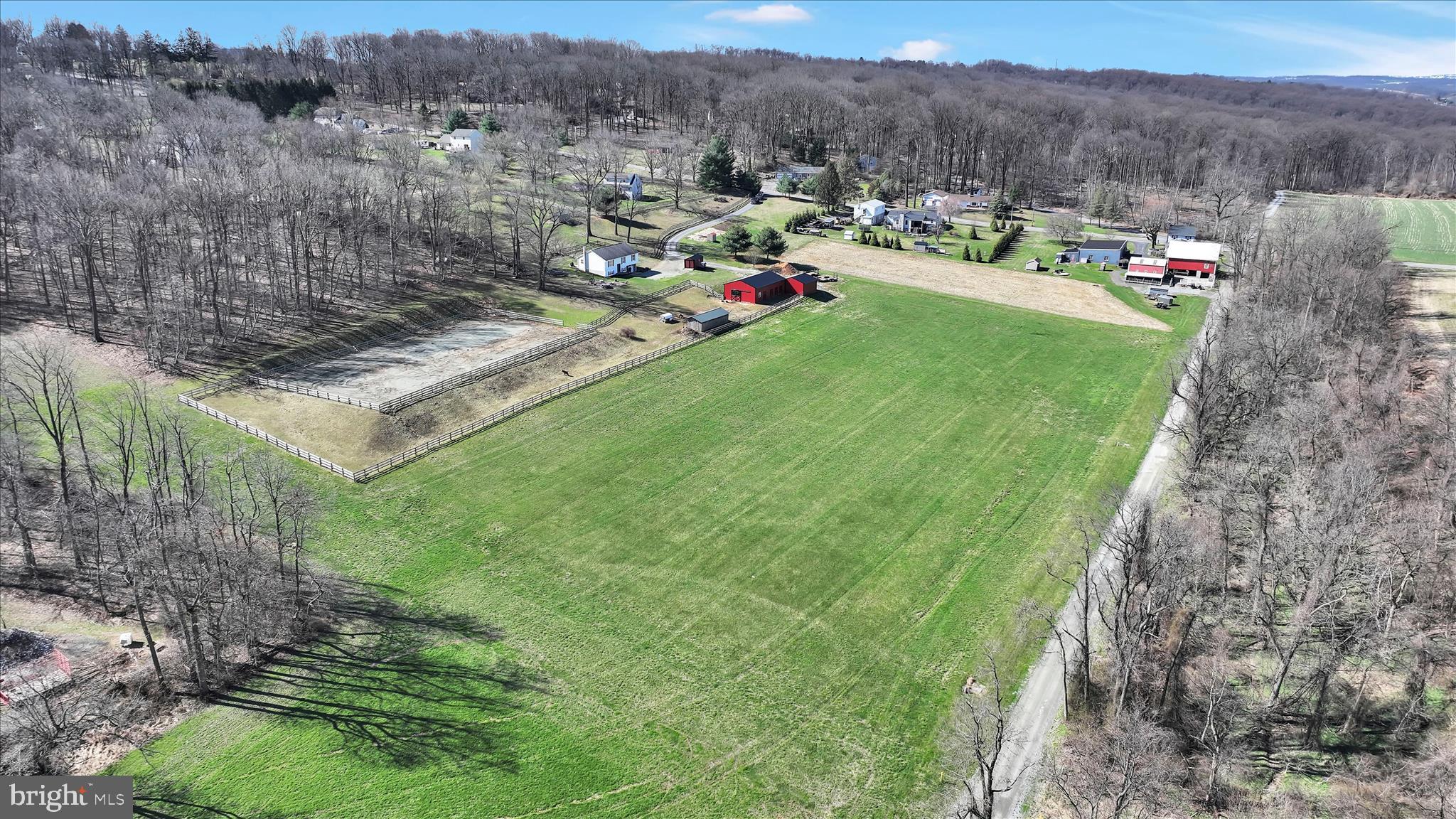 411 Red Hill Road Pequea, PA 17565 - Photo 8 of 50 a view of a backyard with mountain view