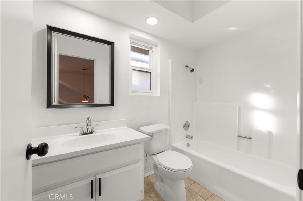 8985 Sage Drive Rancho Cucamonga, CA 91701 - Photo 23 of 49 The upstairs secondary bathroom is fully upgraded as well!