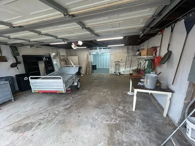 a view of storage and utility room