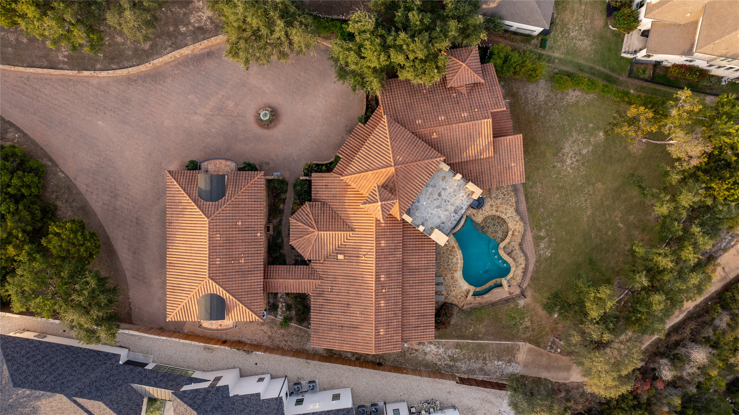 17743 West Reed Park Road Jonestown, TX 78645 - Photo 15 of 18 an aerial view of a house