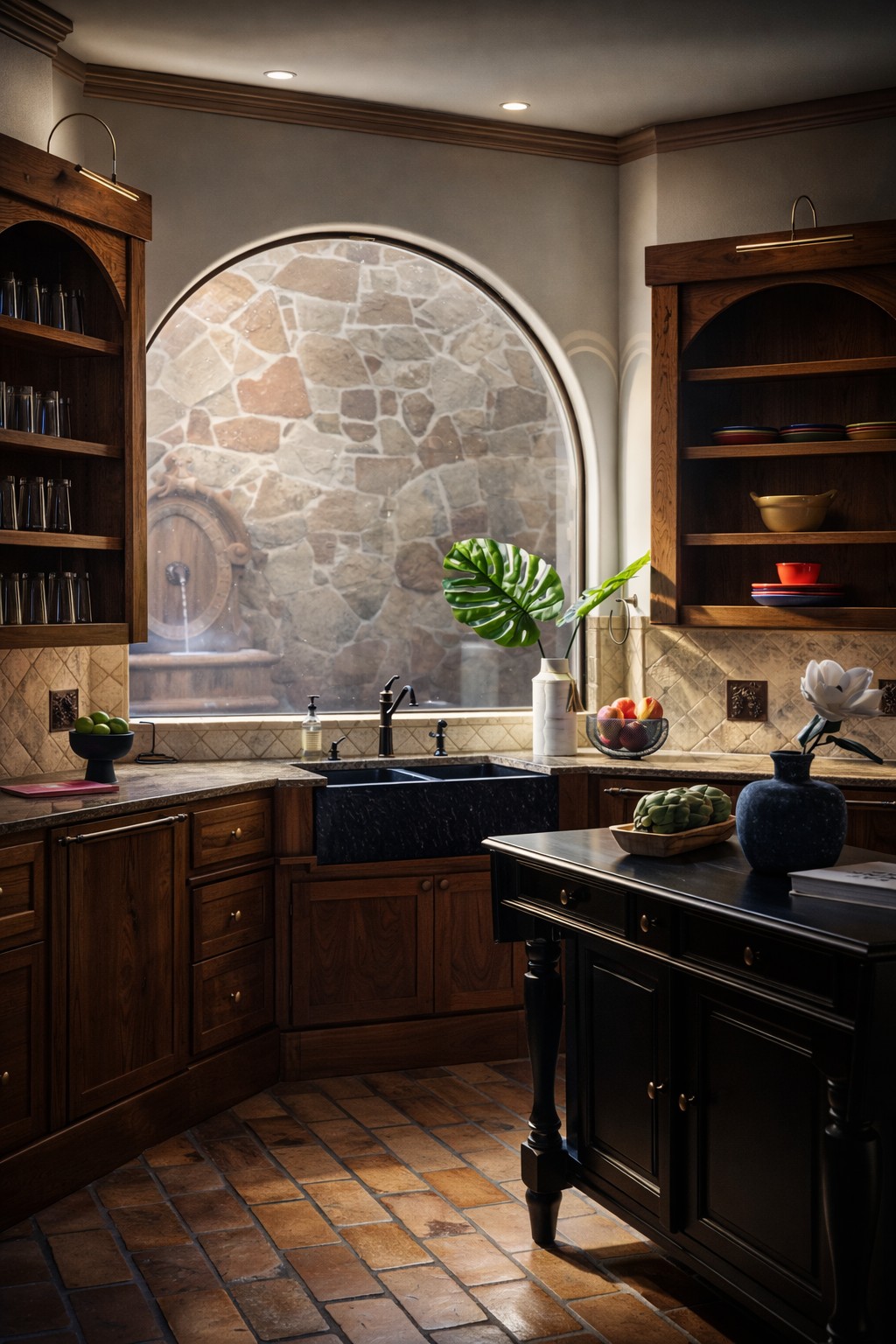 17743 West Reed Park Road Jonestown, TX 78645 - Photo 5 of 18 a kitchen with a sink stove and cabinets
