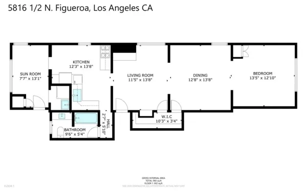 $3,000 | 5816 North Figueroa Street, Los Angeles, CA 90042