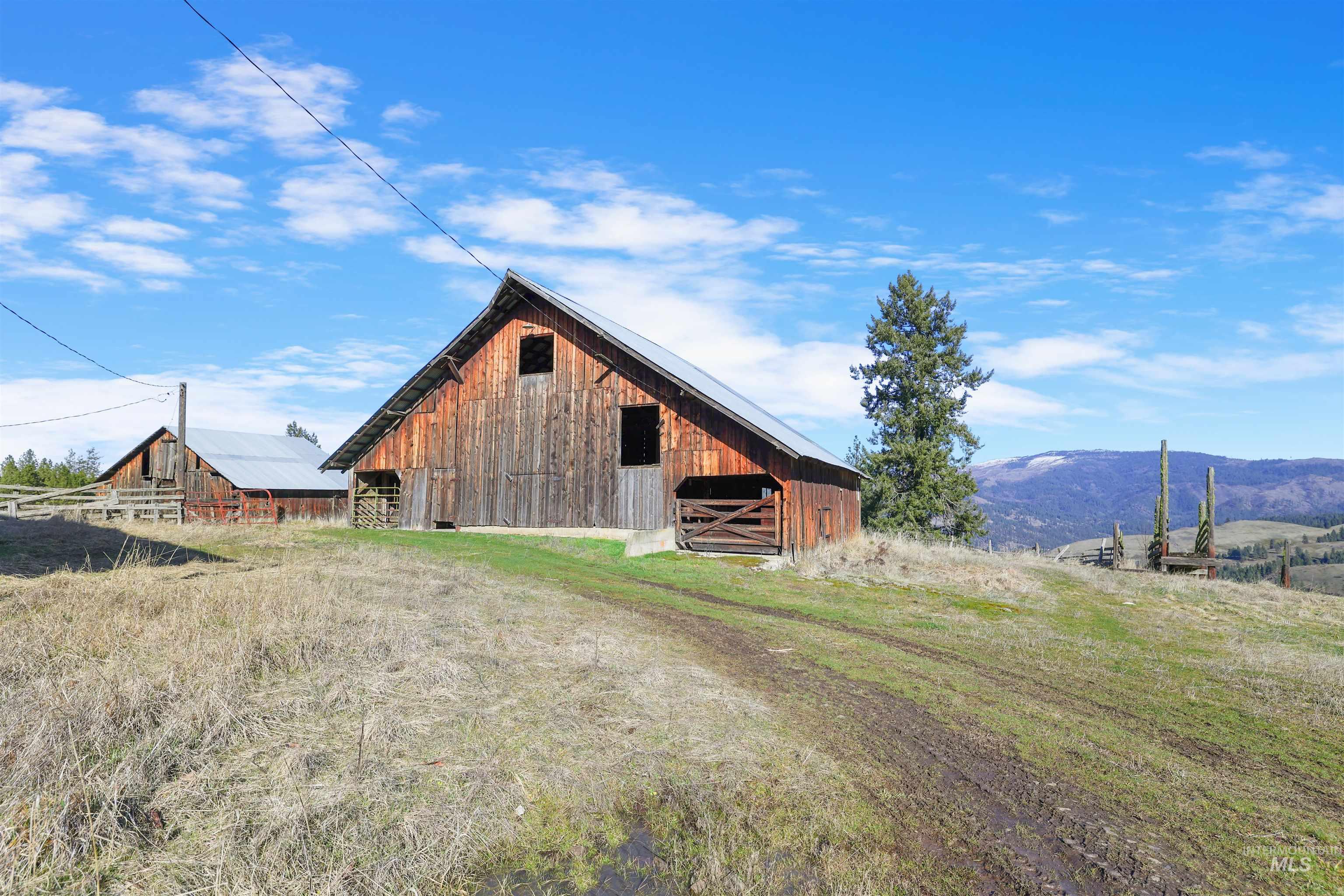 216 Ulmer Road Kooskia, ID 83539 - Photo 16 of 48 View of barn with a mountain view