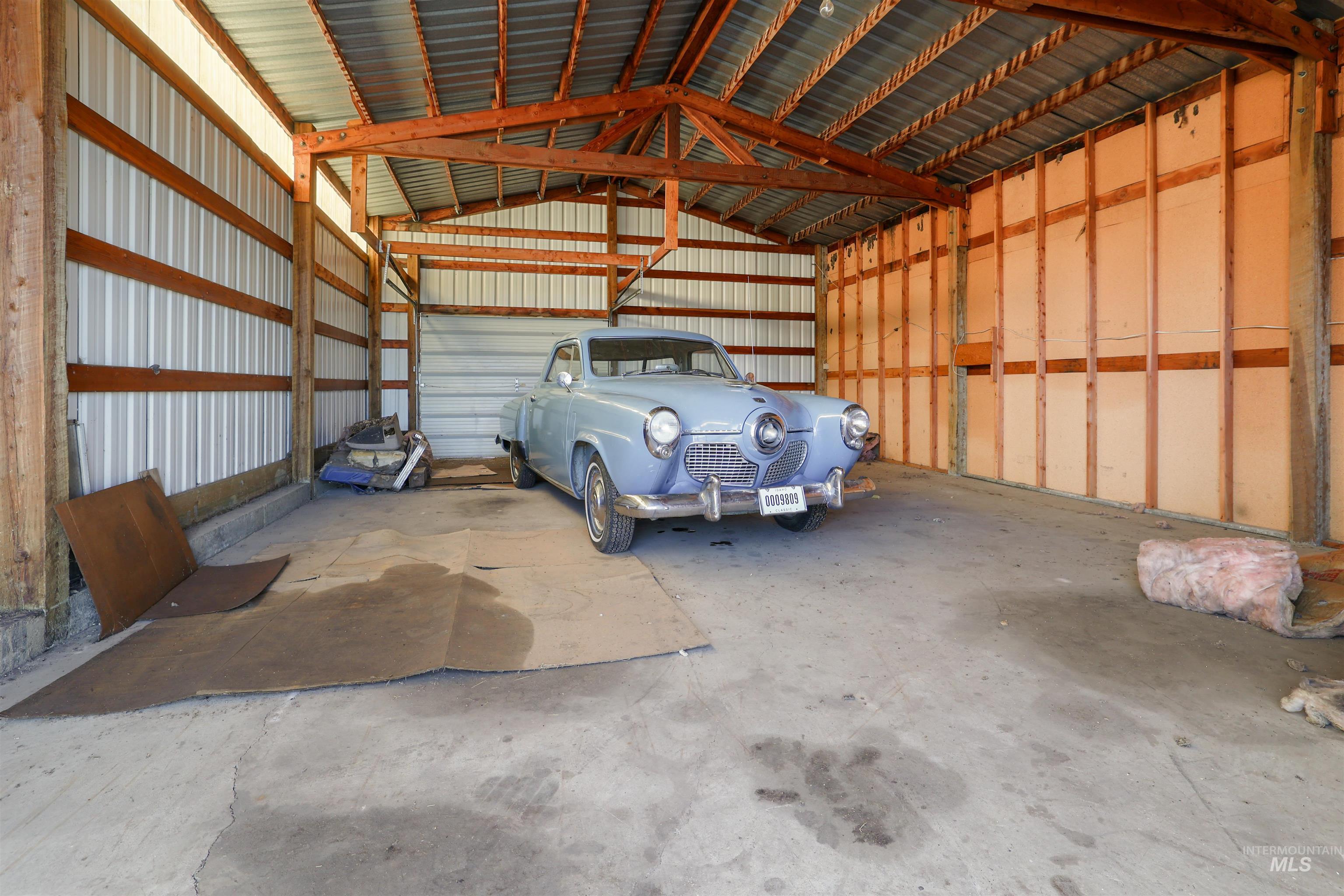 216 Ulmer Road Kooskia, ID 83539 - Photo 40 of 49 Garage featuring metal wall