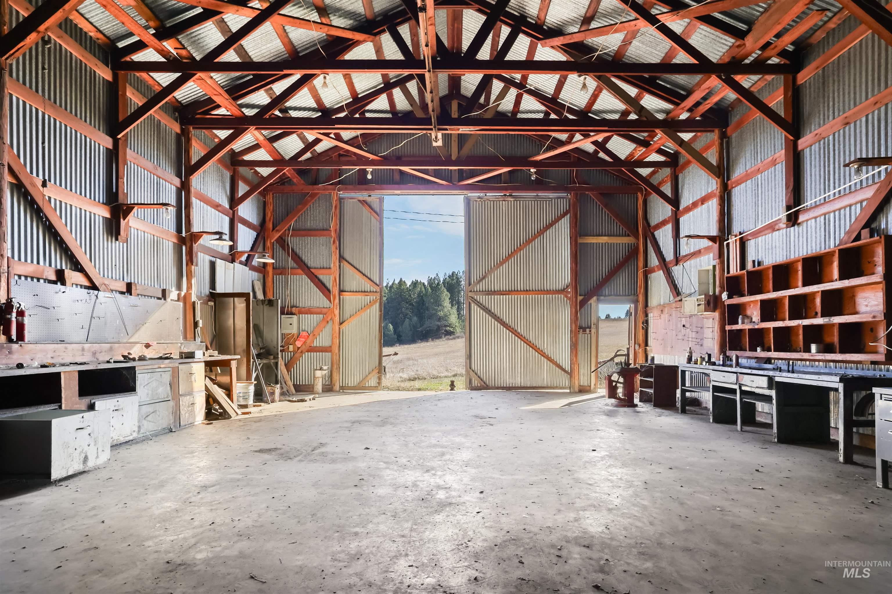 216 Ulmer Road Kooskia, ID 83539 - Photo 41 of 48 Garage featuring metal wall
