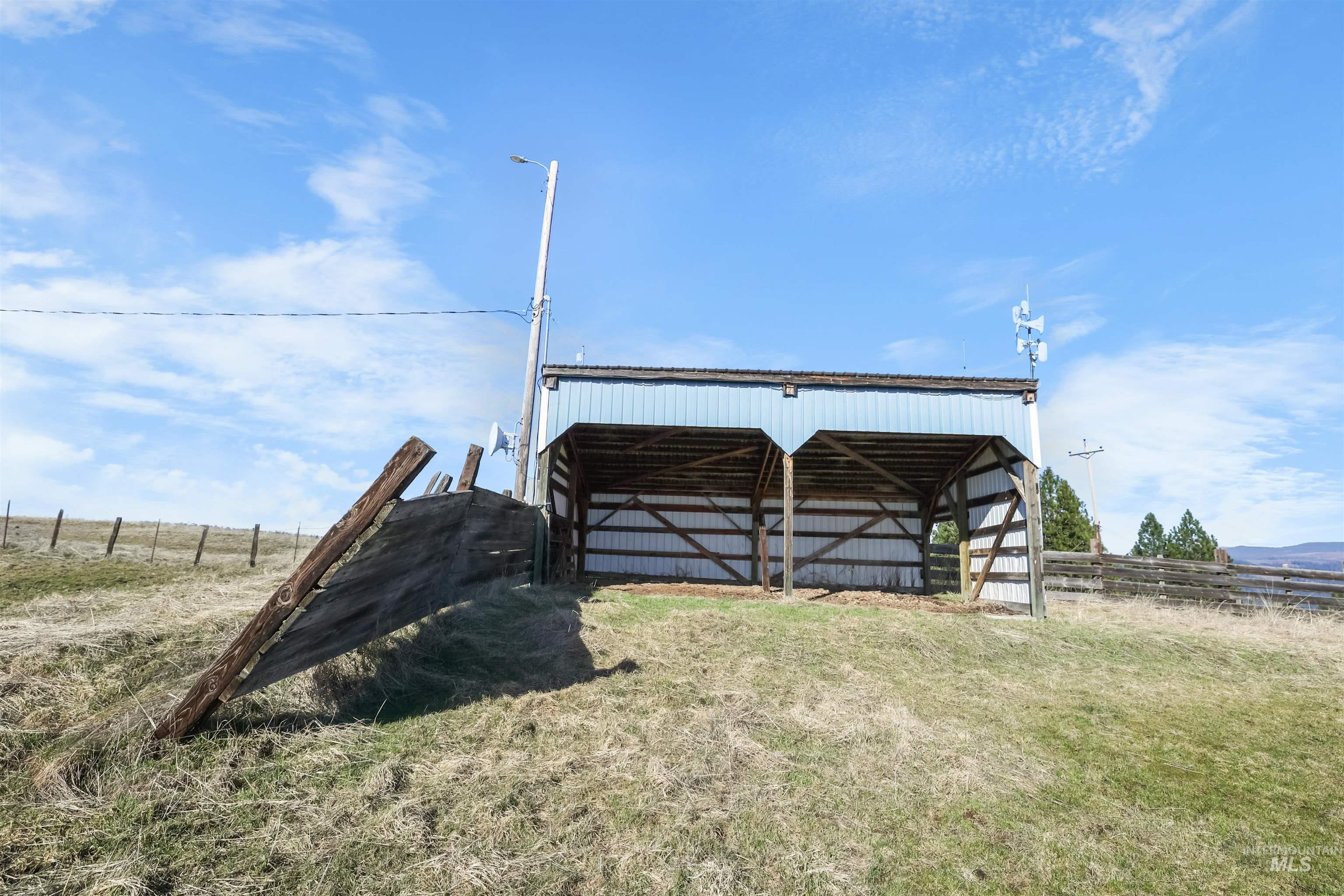 216 Ulmer Road Kooskia, ID 83539 - Photo 43 of 48 View of pole building featuring a view of countryside