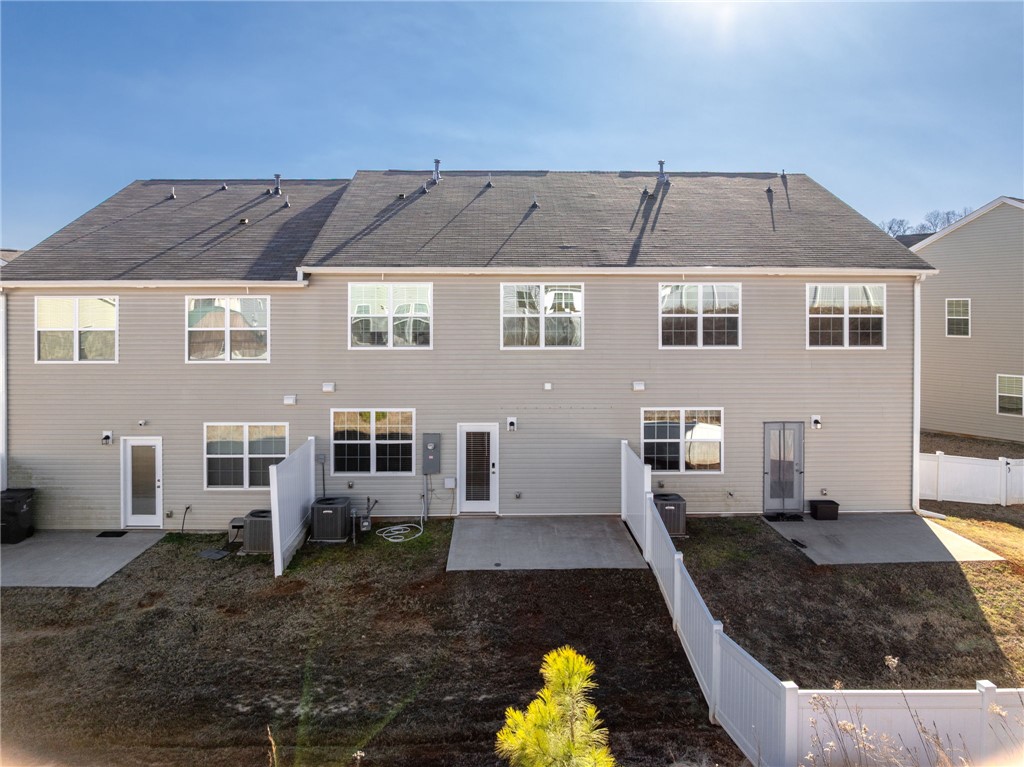452 Bee Cv Way Pendleton, SC 29670 - Photo 31 of 37 This townhome offers private outdoor living with individual patios and fenced areas.