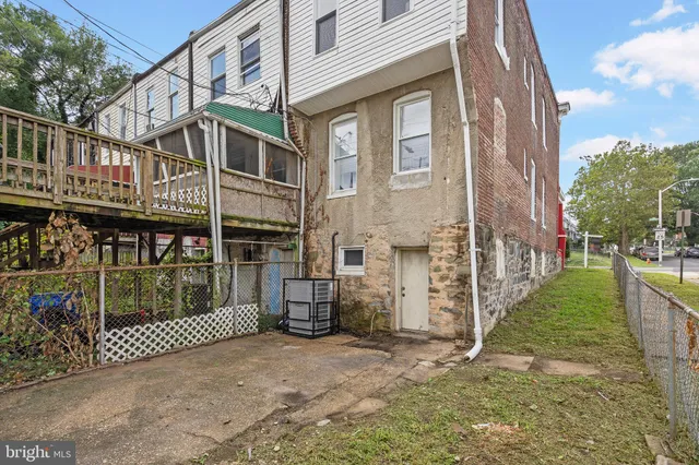 a view of a large building with a outdoor space
