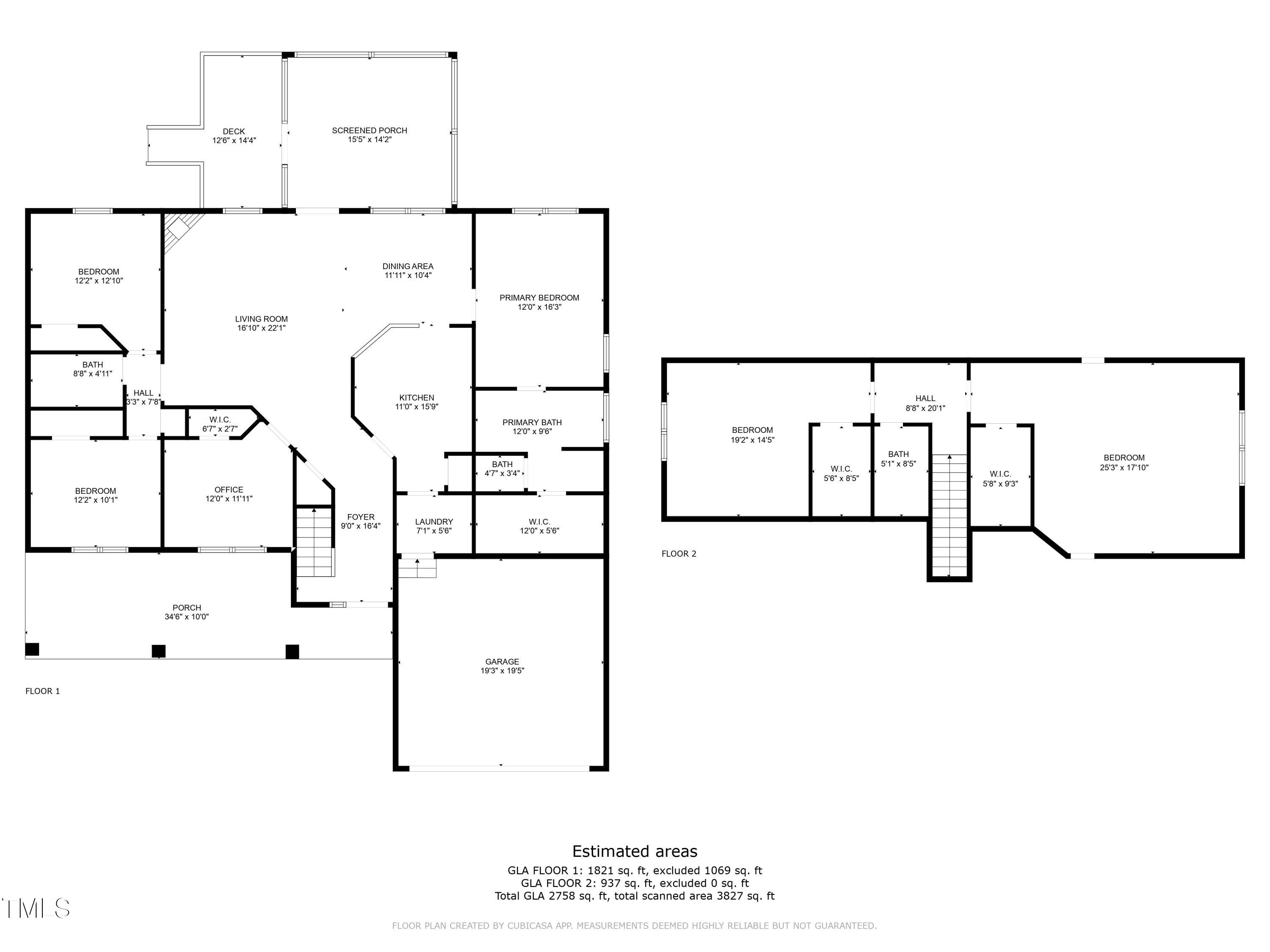 417 Bryerstone Drive Willow Spring, NC 27592 - Photo 43 of 43 a picture of floor plan