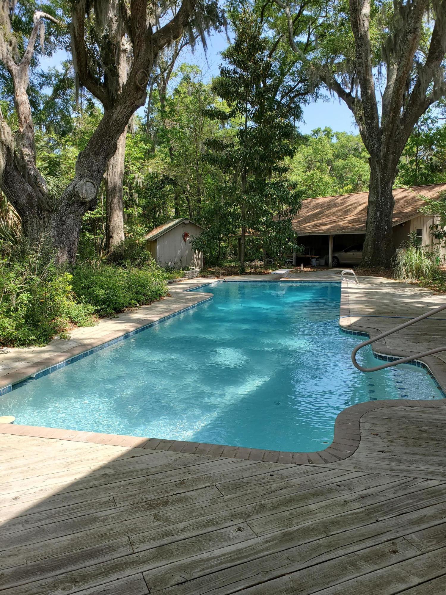 311 Tom Fripp Road St. Helena Island, SC 29920 - Photo 29 of 45 pool to barn - Copy