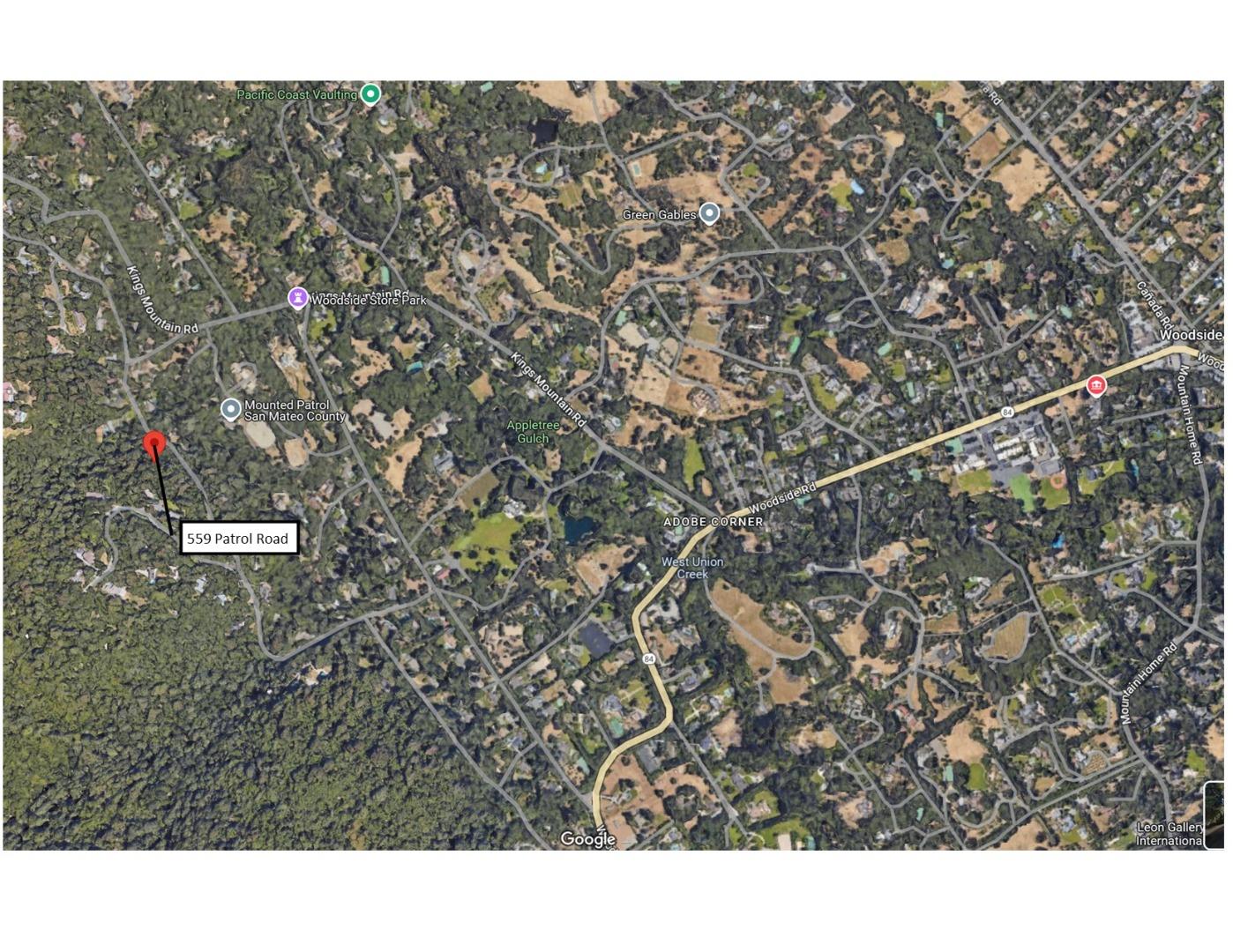 559 Patrol Road Woodside, CA 94062 - Photo 12 of 12 a view of an outdoor space