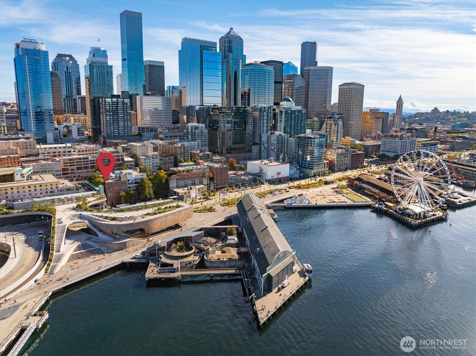 1507 Western Avenue, Unit R105 Seattle, WA 98101 - Photo 36 of 36 a view of a city with tall buildings