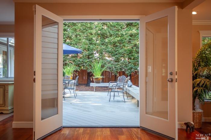 1 Biscayne Court San Rafael, CA 94901 - Photo 1 of 1 Magnificent deck nestled in the private backyard..