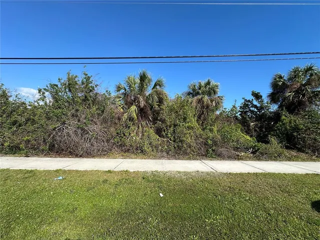 a view of a green field