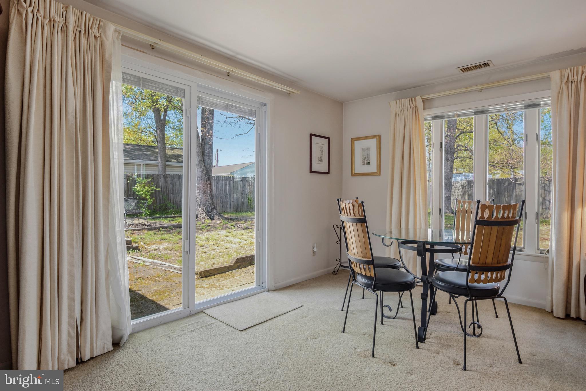 6820 Constance Drive Springfield, VA 22150 - Photo 21 of 46 New Sliding Glass Doors to Rear Yard