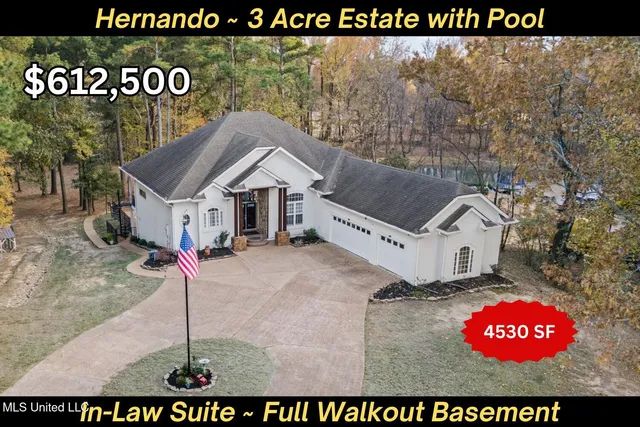 $612,500 | 420 Buck Cove, Hernando, MS 38632
