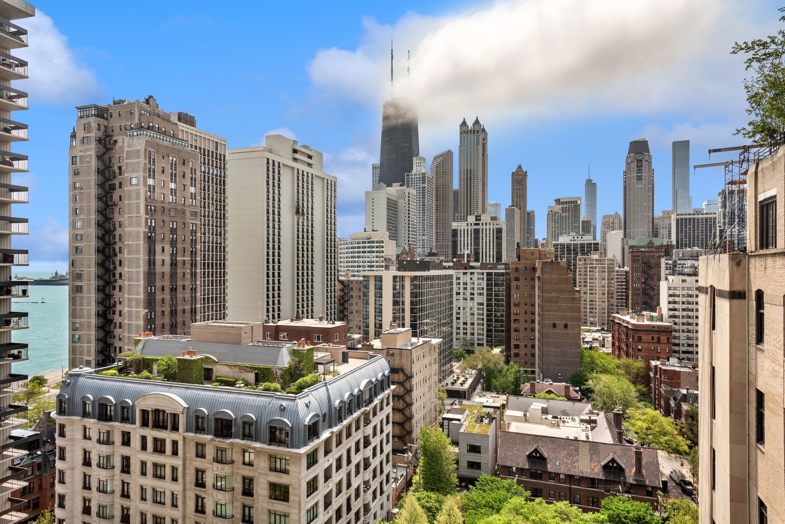1310 North Ritchie Court, Unit 19B Chicago, IL 60610 - Photo 15 of 30 a picture of city view