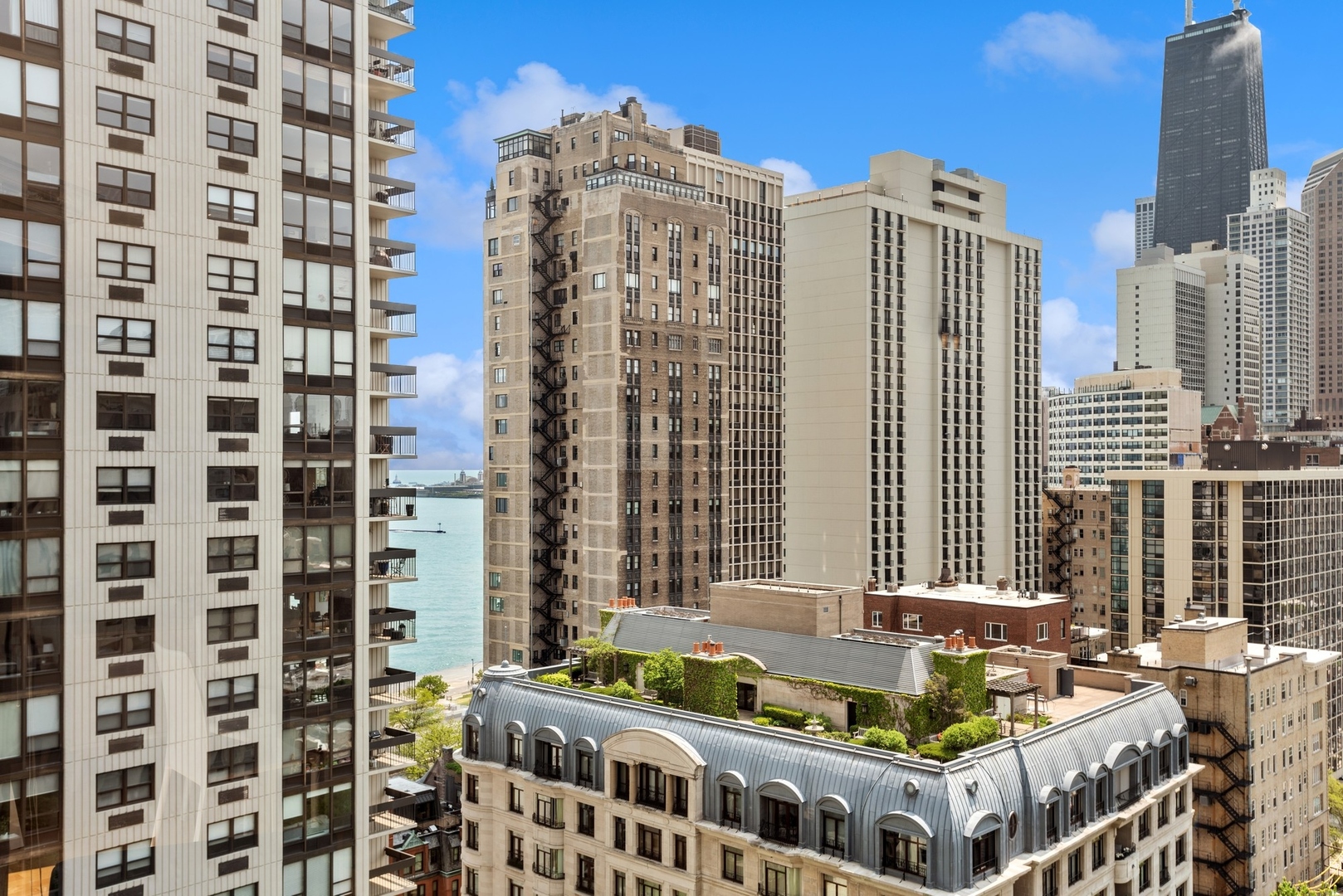 1310 North Ritchie Court, Unit 19B Chicago, IL 60610 - Photo 8 of 30 a picture of city view
