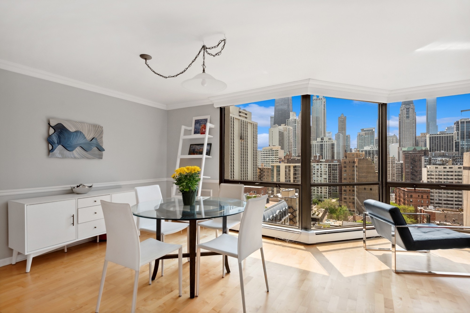 1310 North Ritchie Court, Unit 19B Chicago, IL 60610 - Photo 9 of 30 a view of a livingroom with furniture and window