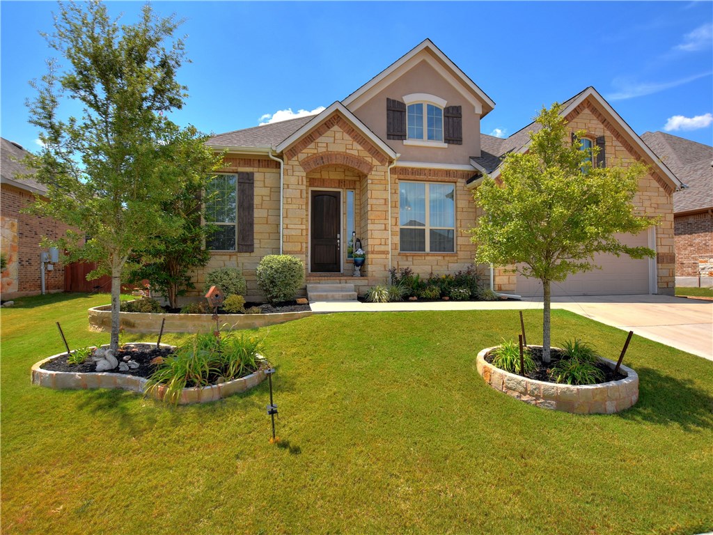 304 El Ranchero Road Georgetown, TX 78628 - Photo 1 of 1 Front of Home - Surrounded by land that will always be open area, and golf course to keep a ‘country’ feel