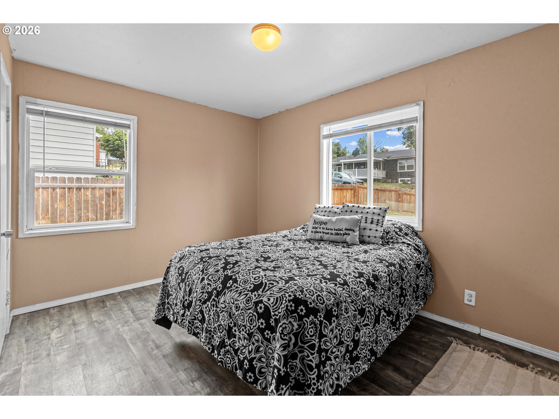 3009 Southwest Isaac Avenue Pendleton, OR 97801 - Photo 17 of 28 a bedroom with a bed and a window