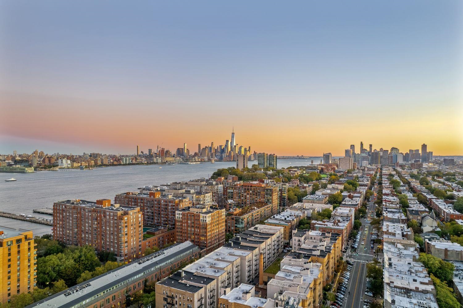 1450 Washington Street, Unit 608 Hoboken, NJ 07030 - Photo 20 of 44 a view of a city and lake view