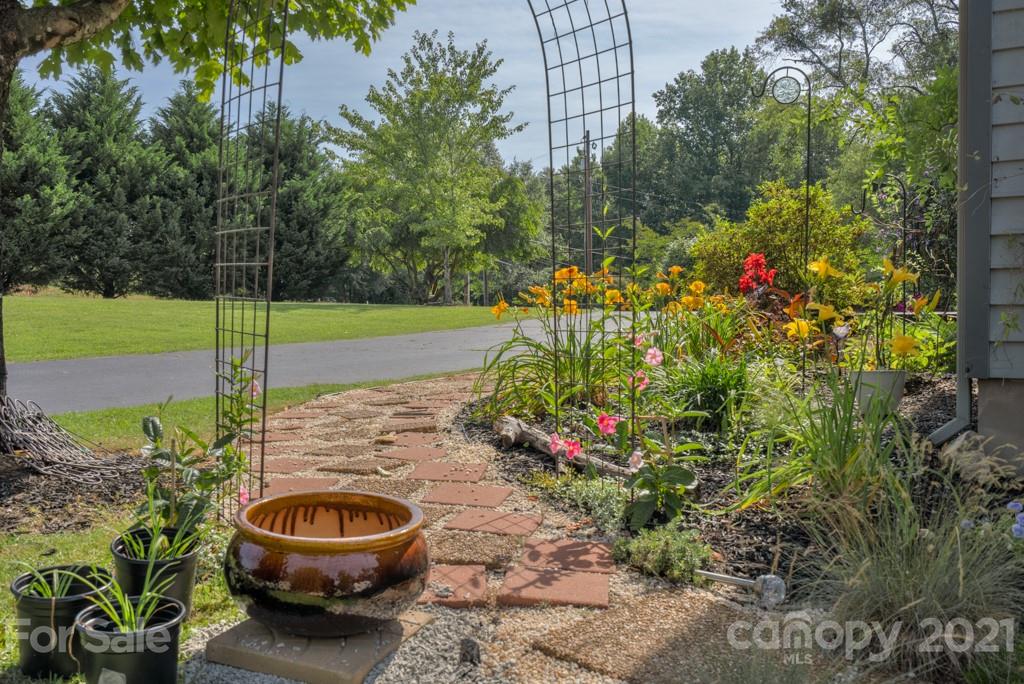 125 Mountainview Road Landrum, SC 29356 - Photo 32 of 48 a view of a backyard of the house